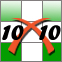 10x10 game logo
