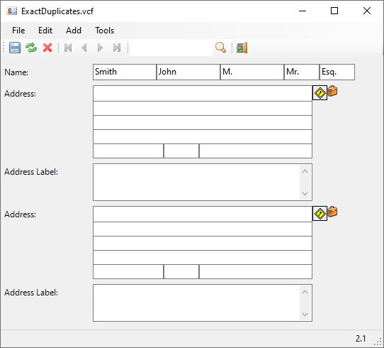 Exact Duplicates before