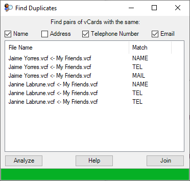 Find Duplicates