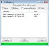 Find Duplicates in vCardOrganizer 2.1