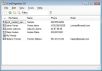 vCardOrganizer 2.1 Main Interface